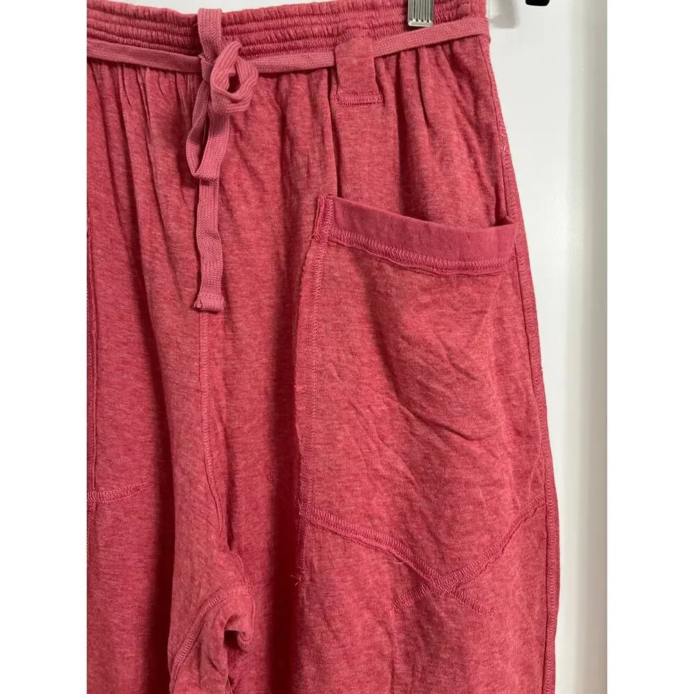 NWOT Free People Intimately Wait A Minute Barrel Pants | Slate Rose | Size S - Picture 4 of 8